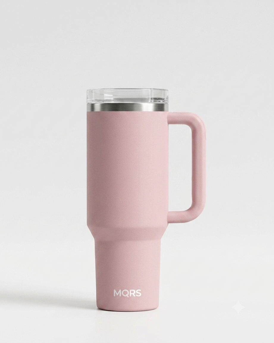 MQRS Premium Insulated Tumbler with Handle, 1200ml