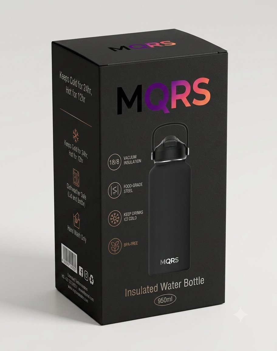 MQRS Premium Insulated Water Bottle – 950ml