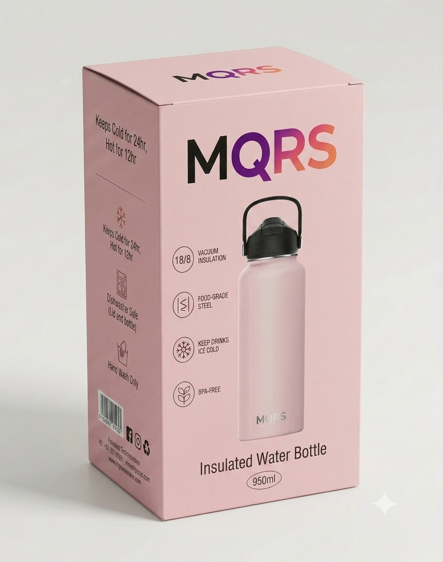 MQRS Premium Insulated Water Bottle – 950ml